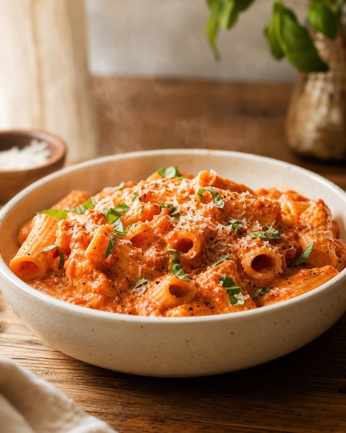 Highly rated creamy tomato pasta